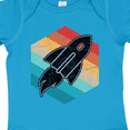 thumbnail image 4 of Inktastic Rocket Ship Retro Space Boys or Girls Baby Bodysuit, 4 of 5