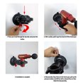 thumbnail image 3 of Massage Gun Mount, Universal Fit Vacuum Suction Cup Easy To Install Fascia Gun Wall Mount  for Home Use, 3 of 7