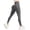 Grey, variant on Women's Seamless Tummy Control Yoga Pants, Butt Lifting Workout Leggings, Quick Dry Mesh Exercise Pants, High Waist Fitness Leggings, Outdoor Wear Capris, Squat Proof Sports Pants Yellow