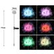 thumbnail image 4 of Luz solar para jardín al aire libre, 2 luces LED solares de diente de león con forma de estaca, impermeables, para patio, pasarela, 4 of 5