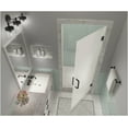 thumbnail image 7 of Aston Sdr997fruw-24580 Kinkade Xl 80" High X 24-1/2" Wide Hinged Frameless Shower Door -, 7 of 7