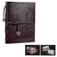 thumbnail image 2 of One Piece Photo Albums Scrapbook Leather Diy - Unique Anniversary Gift Banmo, 2 of 5
