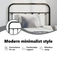 thumbnail image 4 of vidaXL Classic Black Metal Headboard for Twin/Twin XL Beds Easy Assembly, 4 of 9