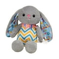 thumbnail image 3 of Muñeca con bunny muñeca suave muñeca para regalo de cumpleaños día de Valentín niños pequeños gris, 3 of 9