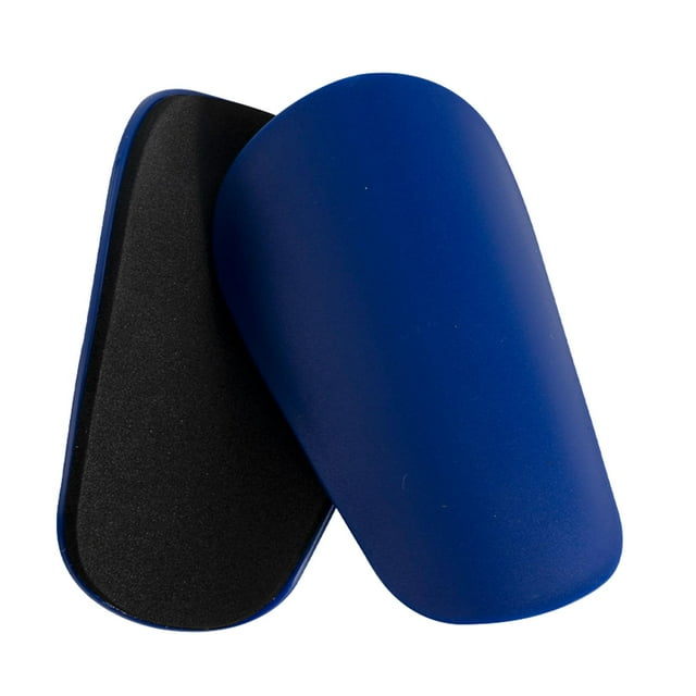 Mini Espinilleras de Fútbol Protector para Niños Sunnimix Azul 8x5cm
