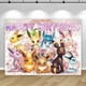 thumbnail image 2 of Fondo de la familia Eevee de Pokémon, linda princesa para fiesta de cumpleaños, fotografía para dormitorio, pancarta de fotos para colgar en la pared, 2 of 5