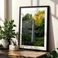 thumbnail image 4 of Lower Latourell Falls in the Morning - Oregon Photography Black Framed Wall Art Print 24 x 36 inches, 4 of 8