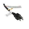 thumbnail image 3 of Cable Leader 18in 1 NEMA 5-15P to 3 NEMA 5-15R Power Extension Cord Splitter Cable 14 AWG, 3 of 7