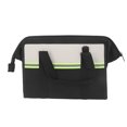 thumbnail image 1 of Tool Bag Organizer Portable 600D Polyester Wear  Wide Mouth Electrician Hardware Tote With  Reflective Strip Pockets Large Capacity Heavy Duty, 1 of 8