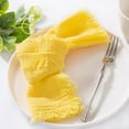 thumbnail image 5 of 6Pcs ReusableTable Napkins,16.5x16.5 inches Washable Cloth Napkins with Fringe,QZS Reusable Dinner Table Decor for Wedding Party Decor, 5 of 6