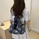 thumbnail image 4 of Bolso Hobo para Mujer Compras Gran Capacidad Con Calavera Lona, 4 of 9