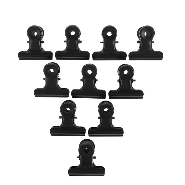 10Pcs Metal Grip Clips Stainless Steel Ticket Clips Stationery Bills Metal Clips