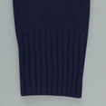 thumbnail image 5 of Juslio Women Sweaters Pullovers Tops for Women Solid V Neck Long Sleeve Knit Dark Blue, 5 of 7