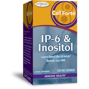 Enzymatic Therapy Cell Forte IP-6 & Inositol 120 Vegetarian Capsules