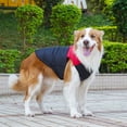 thumbnail image 5 of Warm Dog Clothes Pet Coat Winter Vest Padded Zipper Jacket Dog Clothing for Small Medium Big Dogs Outfit Hot Pink 2XL, 5 of 5