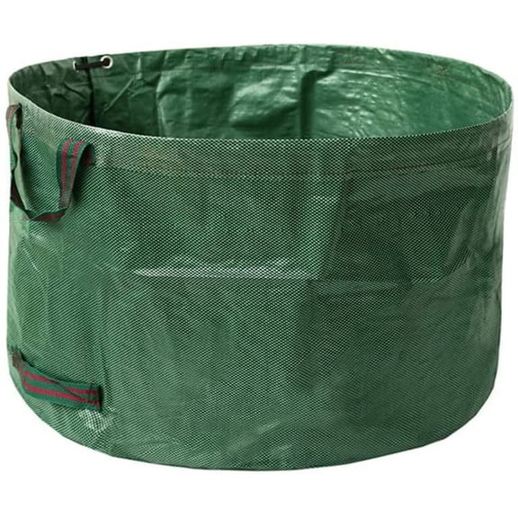 Standard 63 Gallons Garden Yard Bag Reusable Foldable Leaf Trash Bags Lawn Pool Garden Leaf Waste Bag