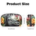 thumbnail image 5 of Rhinoceros Tech Gear Oxford Cloth Waterproof Charger Organizer Case for Electronic Devices Storage - Hard Drive Case, Cord Organizer, Travel Cord Organizer Case - 5.9x9.44x3.14 in, 5 of 6