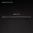 thumbnail image 2 of Unique Bargains 3.3 Borosilicate Glass Stick 7.87' Length 10mm Dia Stir Rod Round for Lab Kitchen Science 6Pcs, 2 of 5