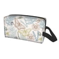 thumbnail image 2 of XMXT Large Capacity Makeup Pouch Bag, Hand Painted Butterfly Insects Make Up Storage Bag Cosmetic Travel Toiletry Bags for Women Men, One Size, 2 of 9