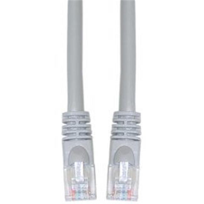 10ft Cat5e RJ45 Ethernet LAN Network Router UTP Crossover Gray Cable Green Boot