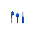 thumbnail image 1 of Magnavox MHP4820M-BL Blue Silicone Stereo Earbuds with Microphone, 1 of 1
