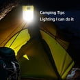 thumbnail image 2 of Inteprter Lámpara de tienda de campaña para exteriores, de alto brillo, recargable por USB, de emergencia, multifuncional, LED, de bolsillo, linterna Iluminación y accesorios Inteprter HA074082-01B, 2 of 6