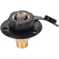 thumbnail image 1 of Generic Leak Rv Thread Interface Brass Adapter Check Valve Camper Water, 1 of 6