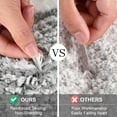 thumbnail image 3 of Bathroom Rug, 20"x32" Extra Soft Microfiber Non Slip Bath, Water Super Absorbent Thick Bath Rugs, Machine Washable Quick Dry Small Bathroom Carpet for Shower Floor, Shower and Tub Gray, 3 of 7