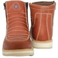 thumbnail image 3 of The Western Shops Men's Leather Double Zipper Moc Toe Slip-Resistant Soft Toe Work Boot, 3 of 5