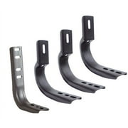 Go Rhino! (6840496) Side Bar Bracket Fits select: 2011-2014 CHEVROLET SILVERADO, 2011-2014 GMC SIERRA