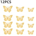 thumbnail image 4 of Pegatinas de mariposa hueca para decorar la pared, diseño de mariposa hueca, decoración festiva del hogar, fácil aplicación, vinilo, para sala de estar, decoración de fiesta navideña, arte, 4 of 6