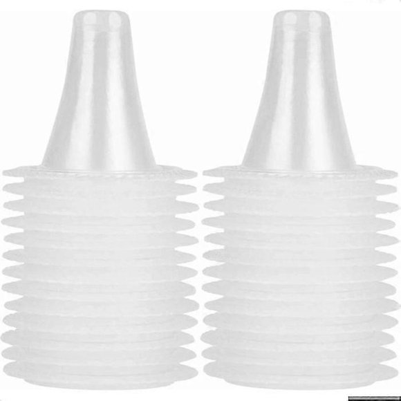 200pcs Eartips For Braun Ear Thermometer, Replacement Probe Filter Cover Caps, Protective Lenses