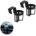 thumbnail image 1 of 2 Pieces Black Auto Car Vehicle Cup Stand, Plastic Car Water Cup Holder Black Car Drink, 1 of 3