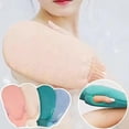 thumbnail image 3 of UOYOTT Three-set Bath Towel Bath Towel Strong Mud Rub Gloves Household Double-sided Back Rub Back R7p3, 3 of 5