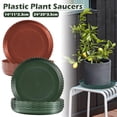 thumbnail image 2 of Platillos Para Plantas, 5 Uds., Platos Redondos De Plástico Para Plantas, Bandejas Reutilizables Para Macetas, Bandejas De Goteo, Protección De Superficie Para Plantas, Base Para Macetas Muyoka Hogar, 2 of 7