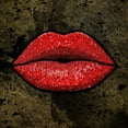 thumbnail image 3 of Prime, Marcus 15x15 Black Modern Framed Museum Art Print Titled - Glitter Kiss, 3 of 5