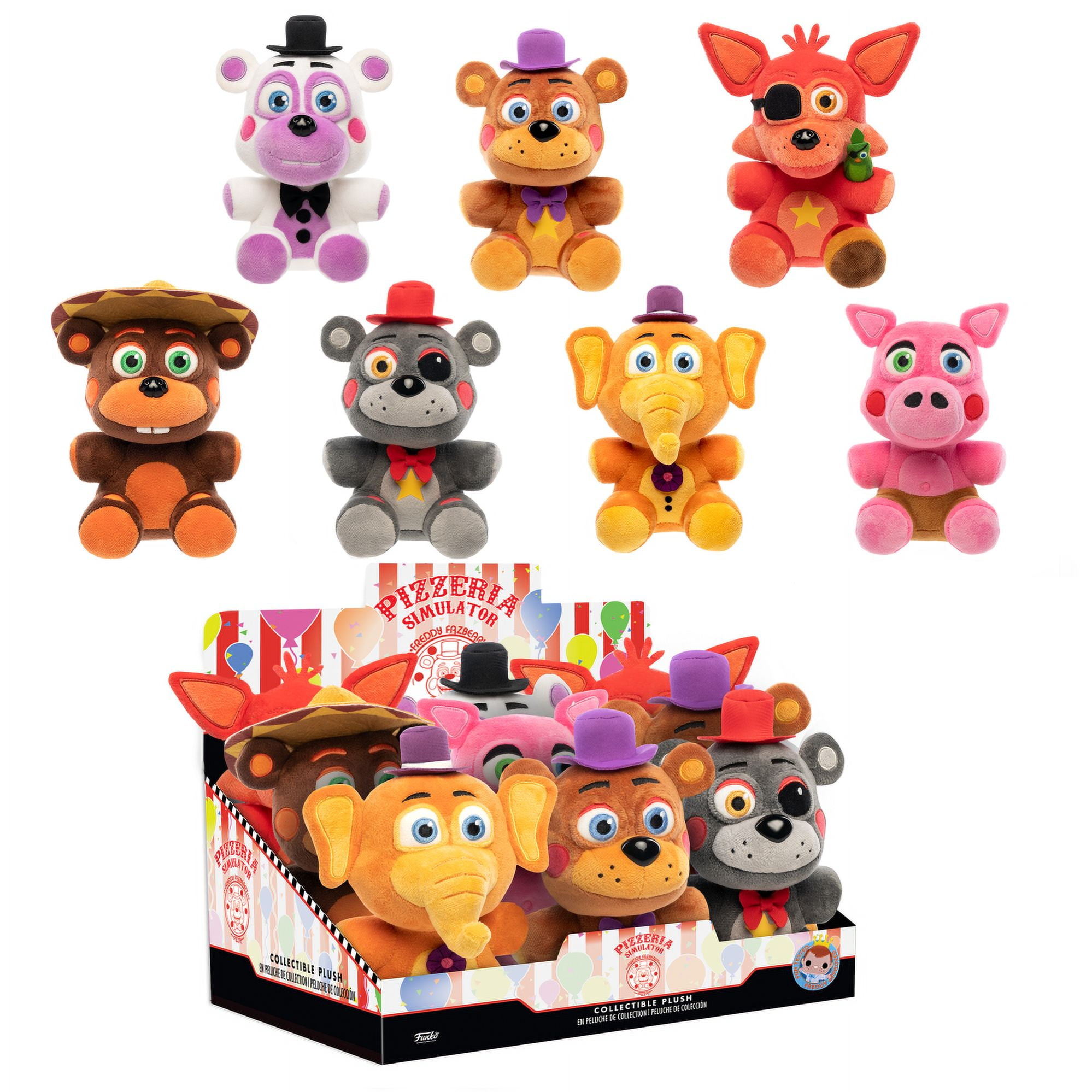 Funko Collectible Plushie: FNAF Pizza Sim - Rockstar Foxy - Walmart.com