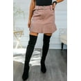 thumbnail image 4 of Remember Me Pleated Faux Leather Skirt, 4 of 11