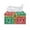 Christmas Print, variant on Yuyamidu Peacock PU Leather Tissue Box Cover for Living Room Easy to Clean Tissue Box Holder with Bottom Belt Portable Napkin Holder for Bathroom Vanity Countertop, Night Stands