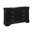 thumbnail image 2 of Louis Philippe 6-drawer Dresser Black, 2 of 3