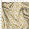 thumbnail image 5 of Soimoi Polyester Fleece Yellow Fabric By the Yard - 56 Inch Wide - Florals Print Fabric - Elegant and Timeless Patterns for Fashion and Home Decor Printed Fabric, 5 of 6