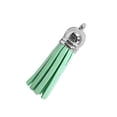 thumbnail image 2 of Llavero de 28 Piezas Yuarrent con Encantos y Borlas Verde, 2 of 6