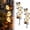16'' Pumpkin&Ghost 2PC, variant on 39'' Witch Wind Spinner Garden Stake, Metal Weather Vane Yard Ornament with Light Up Pumpkin, Gothic Witch on Broom Windmill Decor, Waterproof Outdoor Lawn Patio Halloween Landscape Decoration
