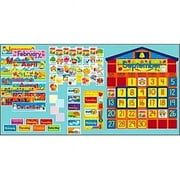 Scholastic 978-0-439-39405-5 All-In-One Schoolhouse Calendar Bulletin Board