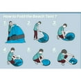thumbnail image 7 of Runbaixing Lightweight Pop Up Beach Tent, Green, 7 of 7
