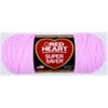 Red Heart Acrylic 4-Ply Machine Washable Economy Saver Yarn - Petal Pink, 7 Oz.