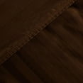 thumbnail image 7 of 5 Piece Striped Diamond Pattern Comforter Set Super Soft 800 Thread Counts, All Season, 100% Egyptian Cotton, Oversized Super King Size Chocolate Color, 7 of 7