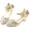 Golden, variant on Toddler Little Girls Dress Shoes Glitter Low Heel Mary Jane Sparkle Party Wedding Bridesmaids Princess Pumps Flower Girl Shoes