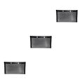 thumbnail image 1 of Transemion Sac de Grillage pour Barbecue Antiadhésif Résistant à la Chaleur Pochette Réutilisable Lavable Accessoires de Grillage Extérieur Noir 22x27cm 3Ensemble, 1 of 6