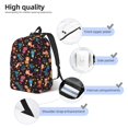 thumbnail image 3 of Disketp Cute Animals for Canvas Backpack for Hiking, Camping, Traveling, and Daily Use-Medium, 3 of 5